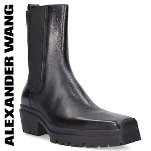 💥HOT ITEM!💥Alexander Wang Terrain Luxurious 100% Lamb Leather Moto Boots